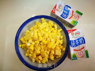奶香玉米汁的做法步骤：1