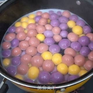 彩色汤圆的做法步骤：12