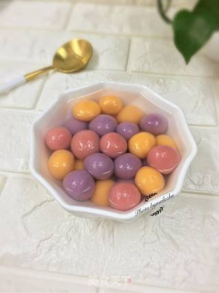彩色汤圆的做法步骤：15