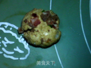 腊肠全麦司康的做法步骤：9