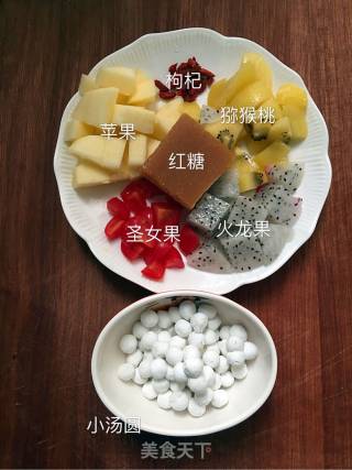 水果汤圆的做法步骤：1
