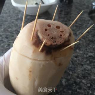 糖桂花糯米藕的做法步骤：3