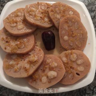糖桂花糯米藕的做法步骤：7