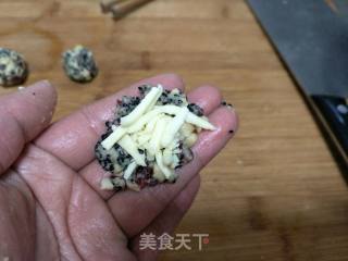 自制滚元宵（加芝士蔓越莓版）的做法步骤：8