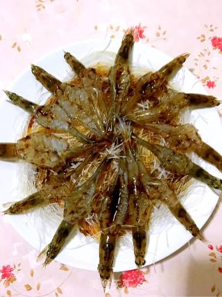 蒜蓉开背虾的做法步骤：6