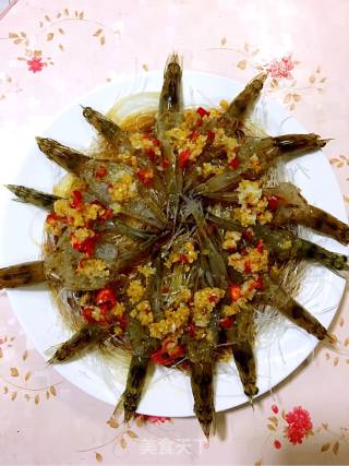 蒜蓉开背虾的做法步骤：10