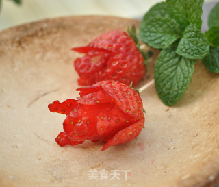 草莓花的做法步骤：7