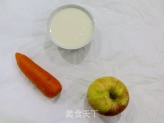 胡萝卜酸奶饮—腹泻食谱的做法步骤：1