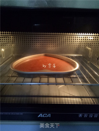 酸奶红丝绒蛋糕的做法步骤：11
