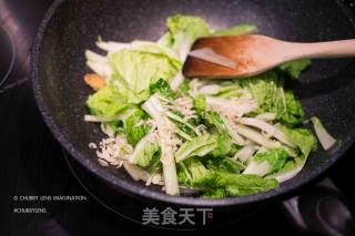 虾皮大白菜（内附大白菜的正确切法）的做法步骤：12