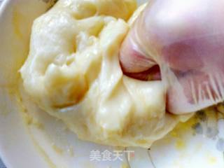 红丝绒爱心麻薯软欧的做法步骤：8
