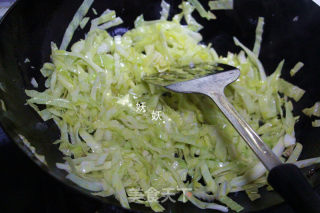 粉丝包菜的做法步骤：3