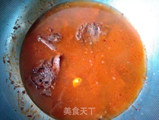 青菜烧牛肉的做法步骤：5