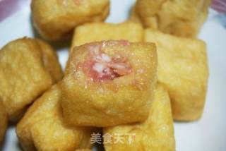 豆泡酿肉的做法步骤：3