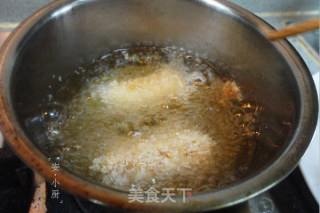 芝士鸡肉卷的做法步骤：4