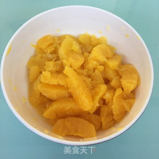 八寸心形香橙蛋糕的做法步骤：2