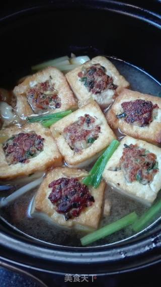 酿豆腐的做法步骤：5