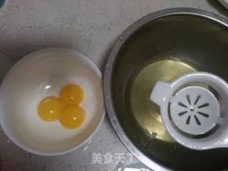 六寸奶茶戚风的做法步骤：5