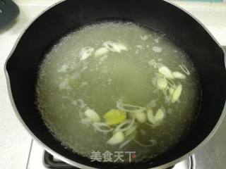 上汤娃娃菜的做法步骤：3