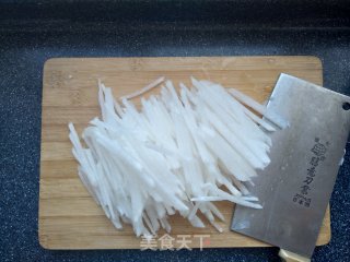 鲜虾萝卜丝——节后清仓又清火的做法步骤：3