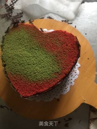 情人节榛仁巧克力蛋糕的做法步骤：19