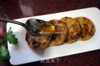 红薯米饭煎饼的做法步骤：6