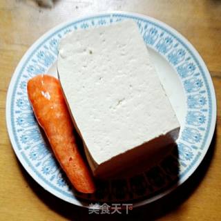 焦溜豆腐肉丸的做法步骤：2