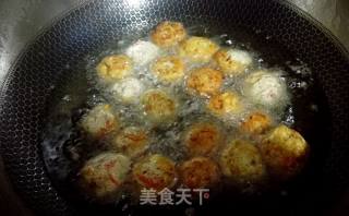 焦溜豆腐肉丸的做法步骤：9