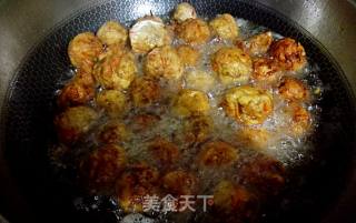 焦溜豆腐肉丸的做法步骤：10