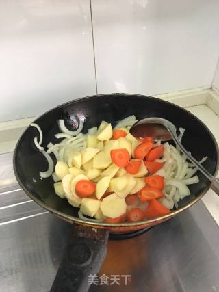 鸡肉咖喱的做法步骤：3