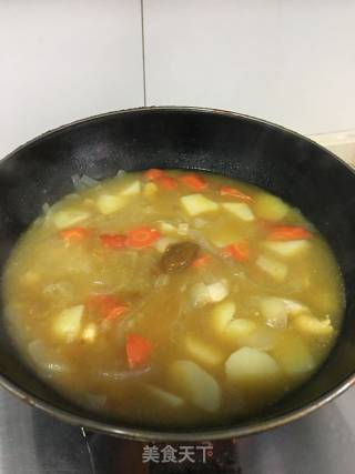 鸡肉咖喱的做法步骤：5