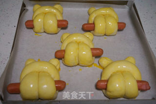 小兔子面包的做法步骤：9