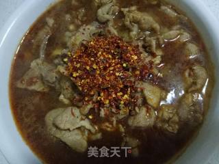 水煮肉片的做法步骤：7