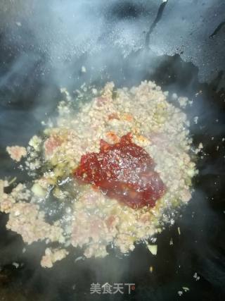 香菇肉末蒸豆腐的做法步骤：5