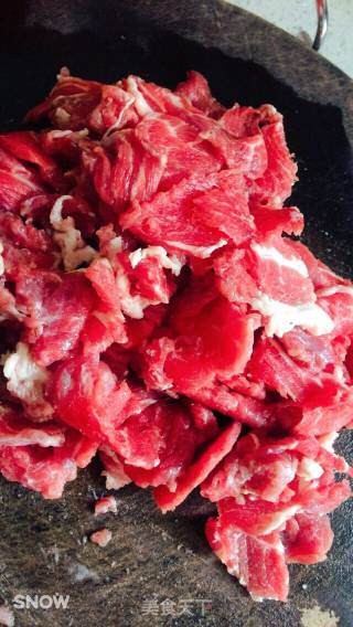 水煮牛肉片的做法步骤：2