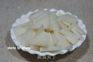 萝卜鲜味汤年糕的做法步骤：3