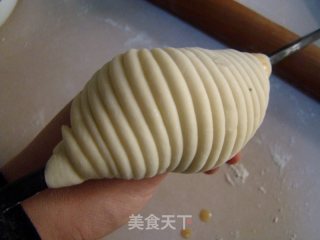 贝壳花卷的做法步骤：8