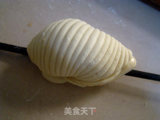 贝壳花卷的做法步骤：9