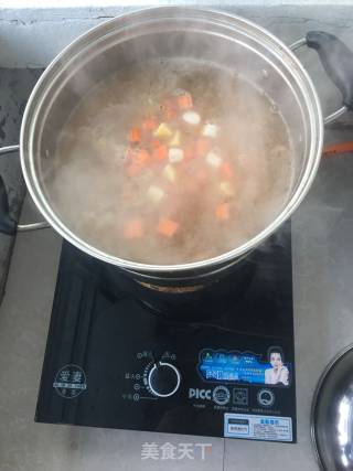 羊肉炖山药土豆的做法步骤：5