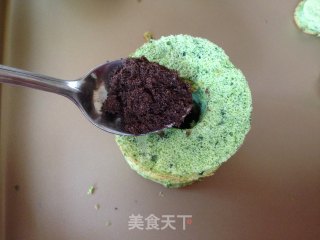菠菜小蛋糕的做法步骤：15