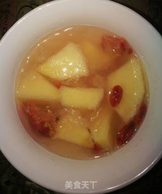 银耳苹果山楂羹的做法步骤：1
