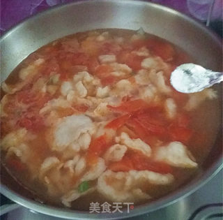 番茄鱼片汤的做法步骤：9