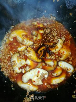 肉末香菇炒粉丝的做法步骤：6