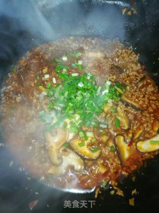 肉末香菇炒粉丝的做法步骤：8