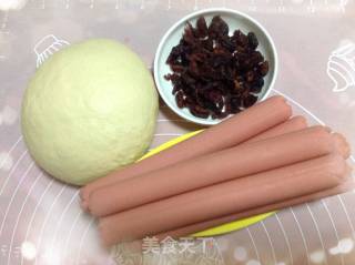 培根肉松面包&蔓越莓火腿肠面包的做法步骤：18