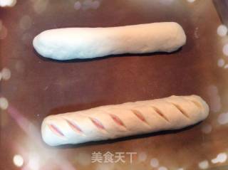 培根肉松面包&蔓越莓火腿肠面包的做法步骤：23