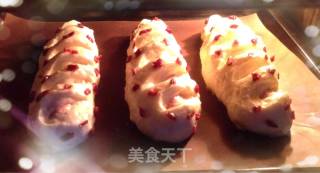 培根肉松面包&蔓越莓火腿肠面包的做法步骤：26