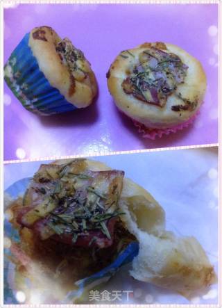 培根肉松面包&蔓越莓火腿肠面包的做法步骤：38