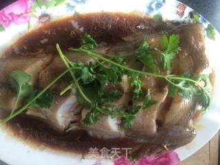 清真鲽鱼身的做法步骤：8
