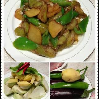 地三鲜的做法步骤：3